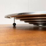 Large postmodern Danish metal bowl by Menu, 1980s.