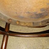 Le corbusier bentwood armchair by ungvar b9 1900 leather seat