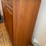 Danish chest of drawers in solid teak
