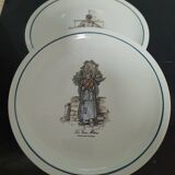 Duo of Moulin des Loups serving dishes