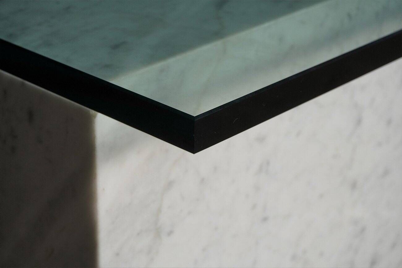 Vintage Kono Coffee Table by Massimo and Lella Vignelli for Casigliani, Italy, 1980s