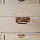 Craft furniture haberdashery - tall patinated chest of drawers - XXL chest of drawers