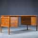 Mid-Century Teak Desk from GV Møbler, 1960s