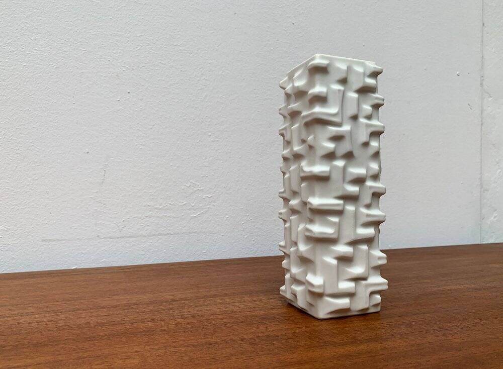 German brutalist vase by Bareuther Waldsassen, 1960s