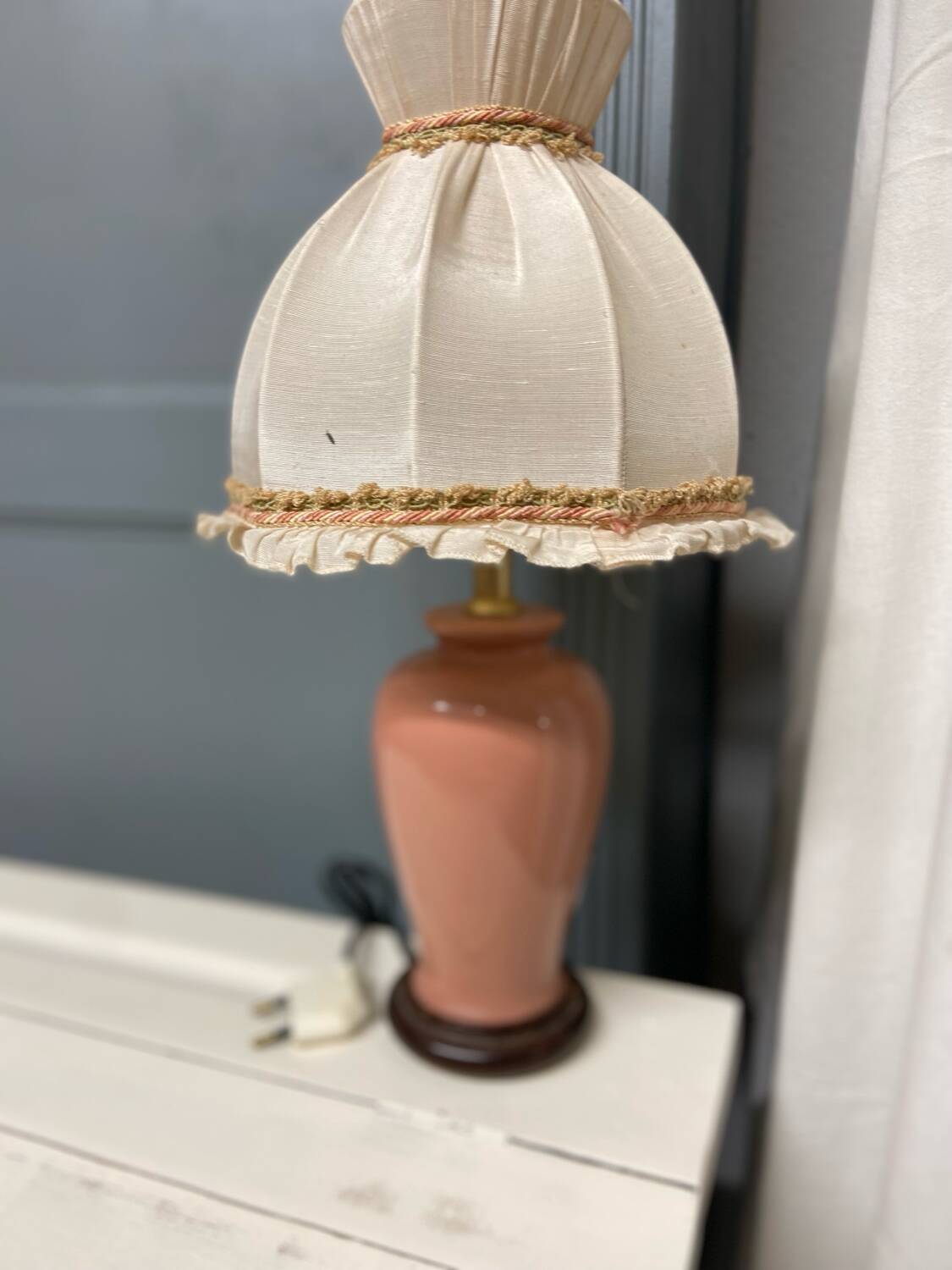 Vintage bedside lamp