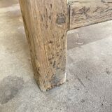 oak farmhouse table - 2 drawers