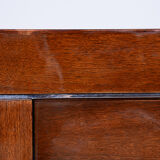 Mid-century walnut writing desk