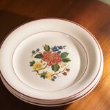 3 Villeroy & Boch dessert plates