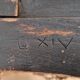 Chest of drawers marquetry Louis XVI style signed Marquant