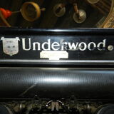 Typewriter Underwood
