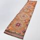3x12 Pumpink Orange Oriental Turkish Runner Rug, 83x367Cm