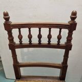4 chaises rotin & bois