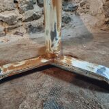Table bistrot ancienne en fer – Table à vin française, début XXe siècle