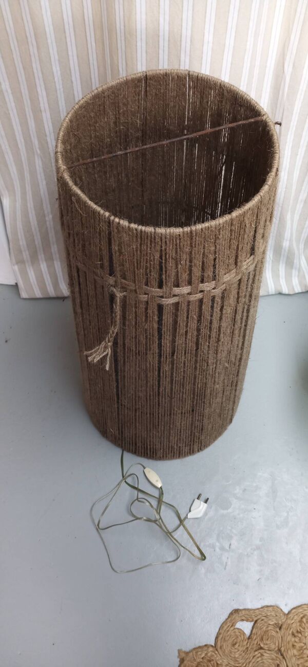 Lampe en jute 74 cm