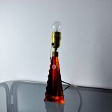 Sommerso lamp by PIETRO TOSO for Seguso, Murano, Italy, 1970