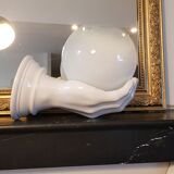 Hand ceramic wall lamp
