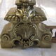 Bronze fireplace bar XIX Front trim Fireplace accessory Louis XV