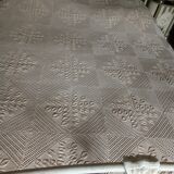 Old cotton needle bed cover