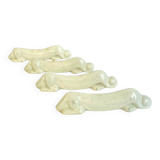 Set of 4 Art Deco knife rests, Primavera workshop