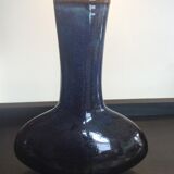 Vintage vase in enamelled sandstone 70s