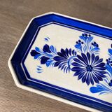 Quimper earthenware cake dish