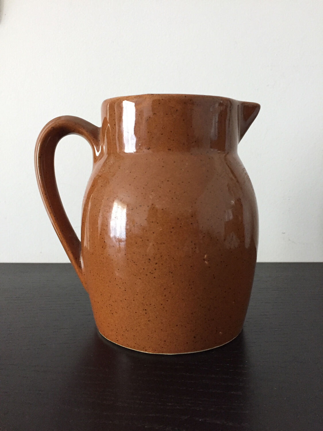 Vintage digoin jug water pitcher