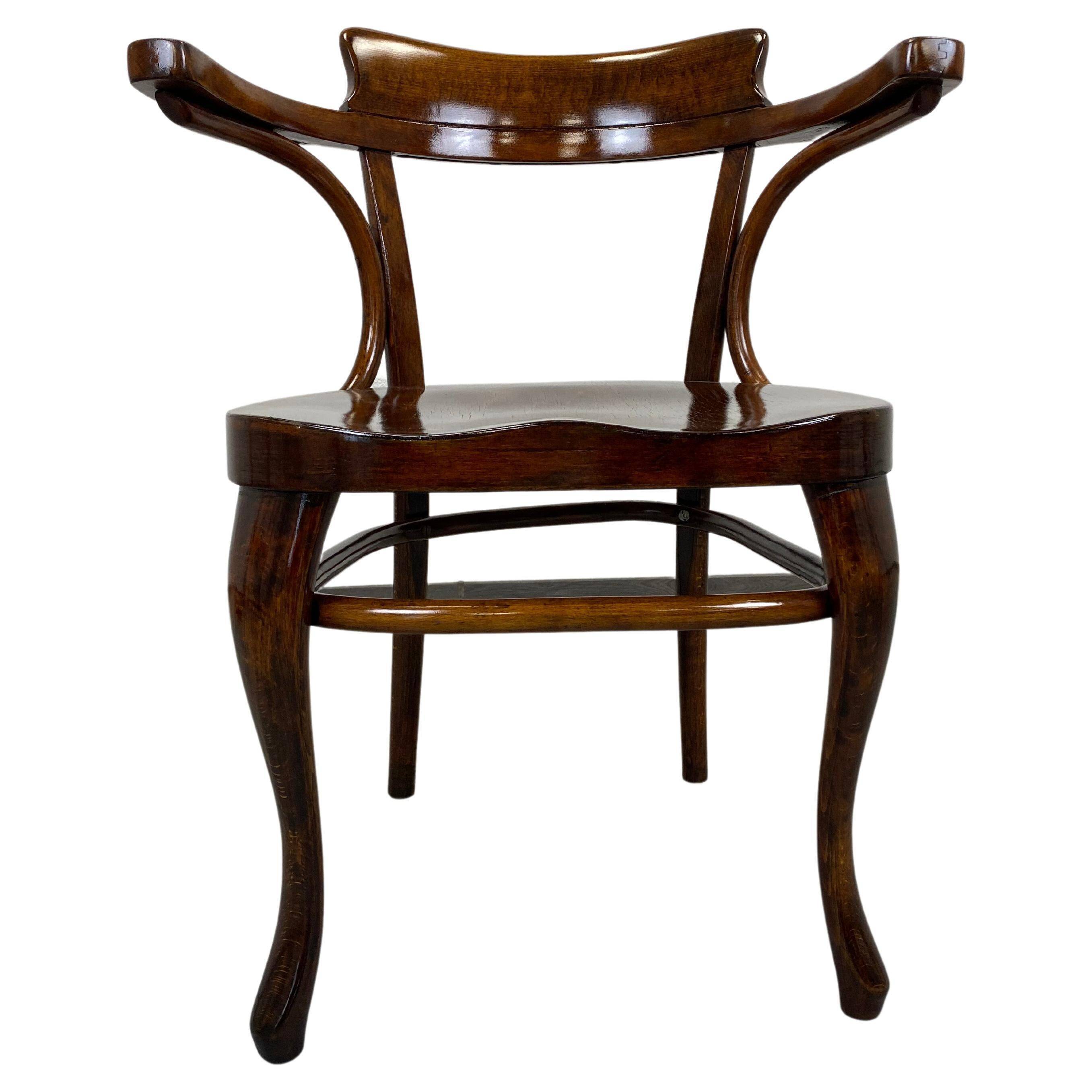 Chaise de bureau n°6150 par Adolf Loos pour Thonet