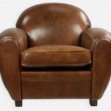 Fauteuil en cuir, Fauteuil Club