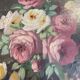 Golden framed flower bouquet painting