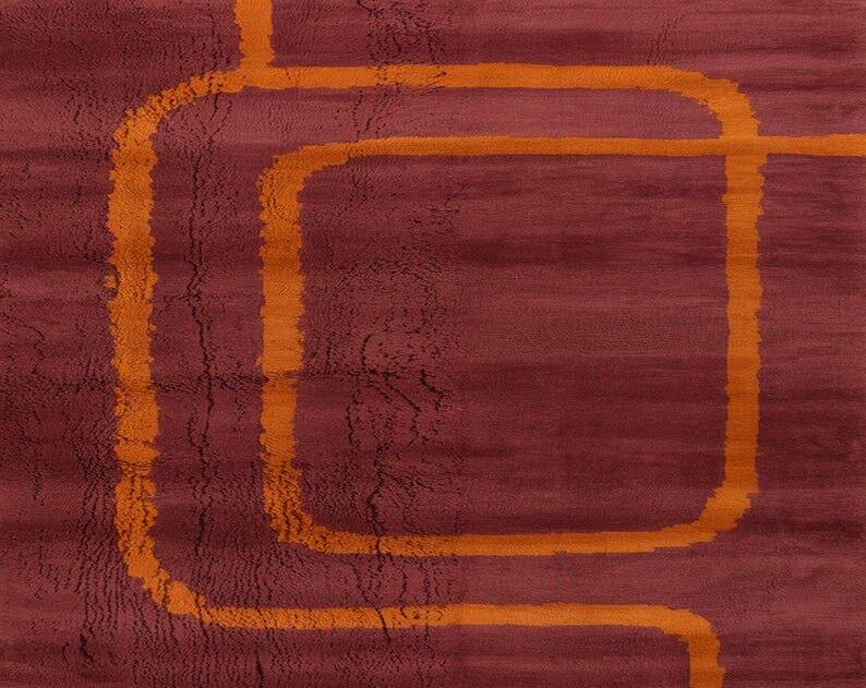 Handmade pure wool rug, size 2.5/1.5 m.