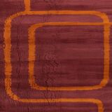 Handmade pure wool rug, size 2.5/1.5 m.