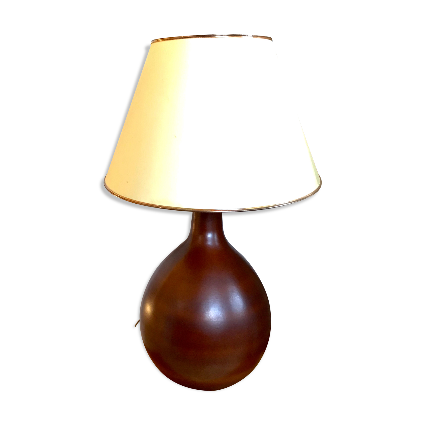Lampe en céramique vintage