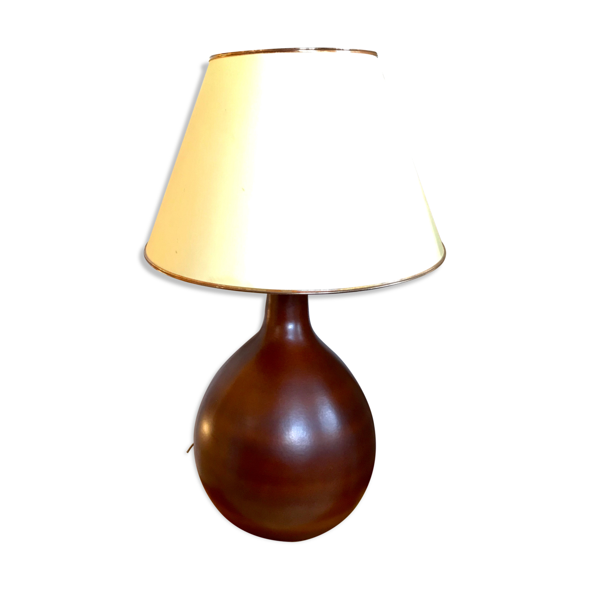 Lampe en céramique vintage