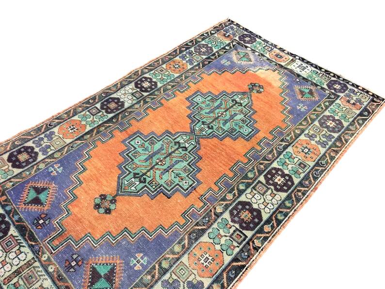 Colourful Oushak Turkish Carpet