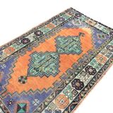 Colourful Oushak Turkish Carpet