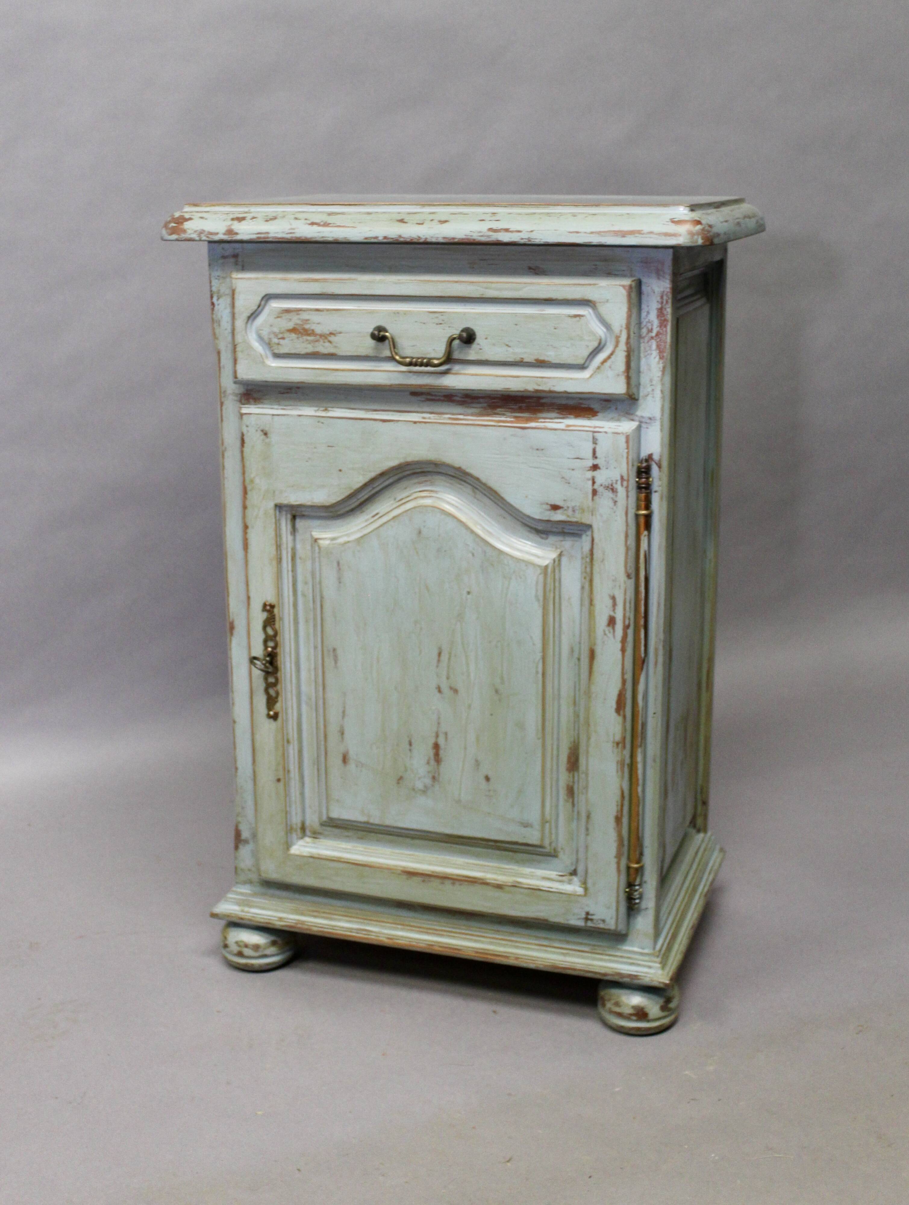 Cherry wood patinated cupboard Provence