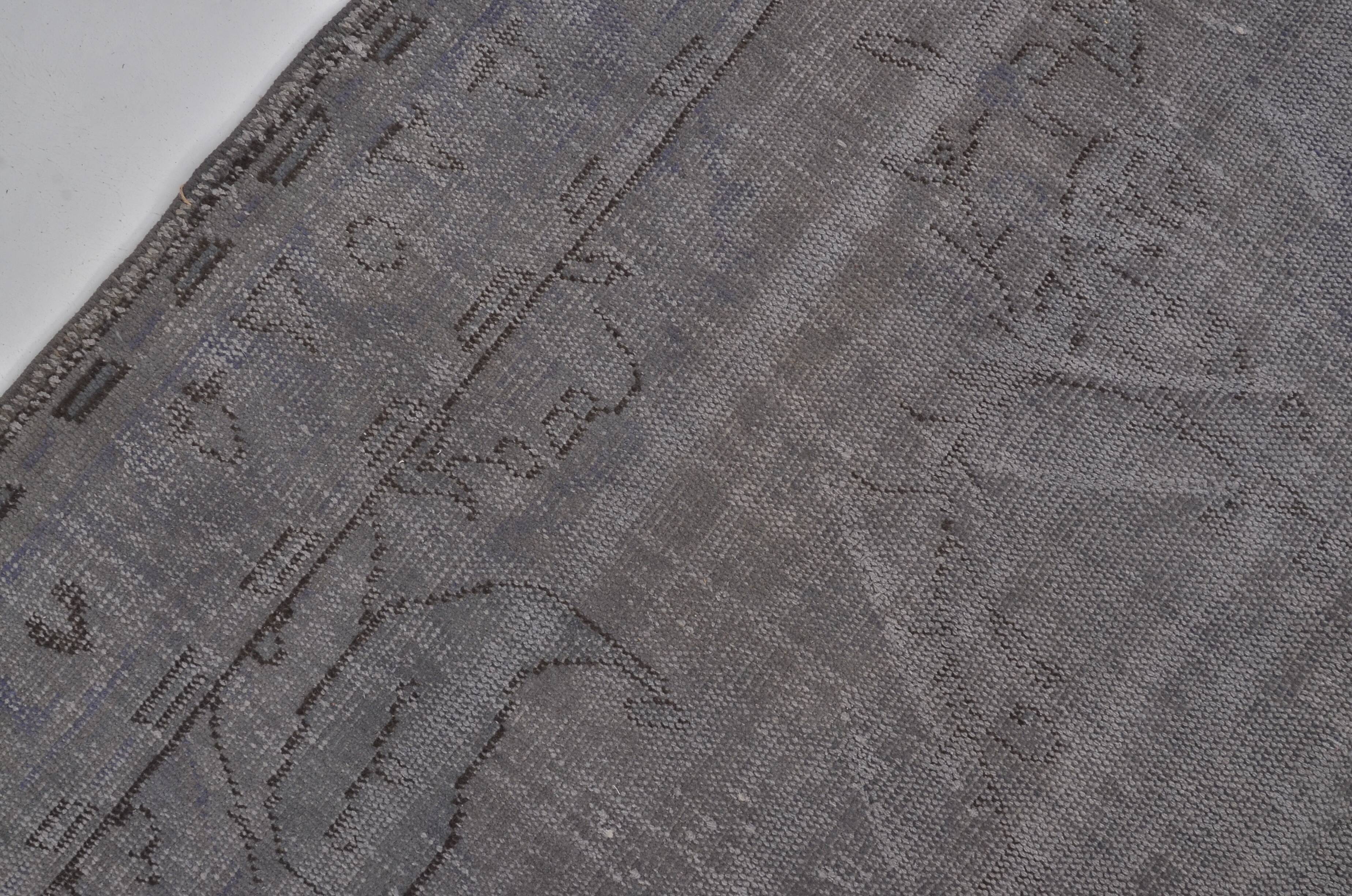 Gray Tribal Anatolian Rug sku 1517