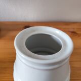 White porcelain sugar bowl