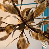 Lustre vintage décor feuillage