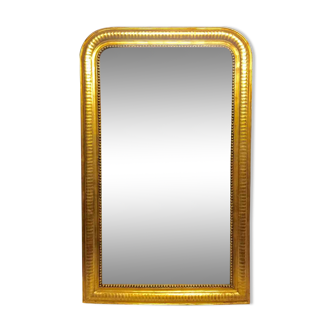 Miroir en bois Louis Philippe 124 cm