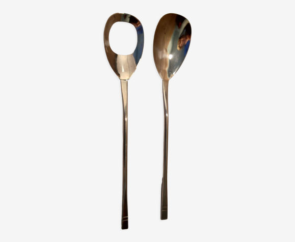 Paire de couverts salade argent Sterling 925