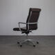 Una leather office chair by ICF, Italy, 1990s