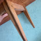 Scandinavian-style enfilade by EROS, made around 1960, in blonde teak, 220 cm.