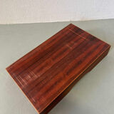 Vintage storage boxes rosewood