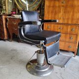 Fauteuil de barbier coiffeur belmont ancien