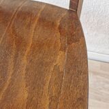 Vintage Wooden Dining Chair: Tyrolean Farmhouse Bistro, 1970s