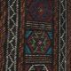 Vintage Turkish kilim handwoven 102x163 cm