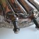 Art Nouveau teapot or samovar in silver-plated metal by goldsmith Victor Saglier