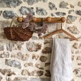 Antique wooden coat hook