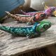 Set of 6 enameled stoneware fish knife rests